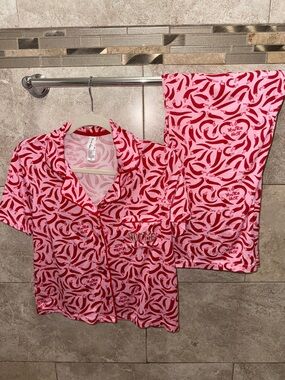 You're Hot Pink Chili Pepper Women's Pajama Set